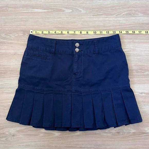 Polo by Ralph Lauren Navy Mini Skirt - Picture 4 of 8